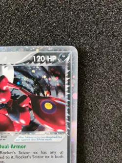 Rocket's Scizor ex 101/109 EX Team Rocket Returns 2004 Holo Rare Pokemon Card - Image 3