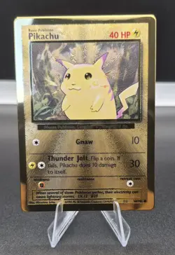 Pokemon Celebrations Metal Cards Charizard & Pikachu + Gold Promo Cards - Image 4
