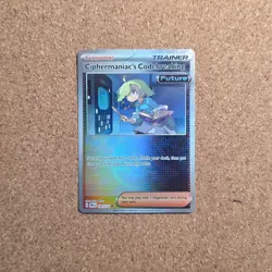 Ciphermaniac's Codebreaking (Poke Ball) 104/131 Prismatic Evolutions Pokemon *PB - Image 1