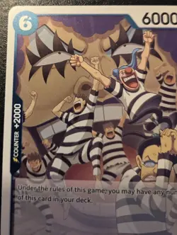 Prisoner Of Impel Down OP16-042 Foil Rare The Time Of Battle One Piece Card Game - Image 2