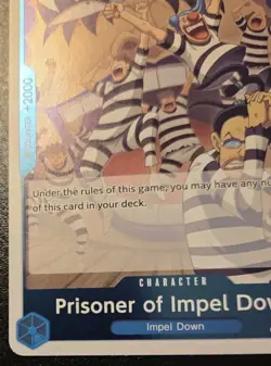 Prisoner Of Impel Down OP16-042 Foil Rare The Time Of Battle One Piece Card Game - Image 4