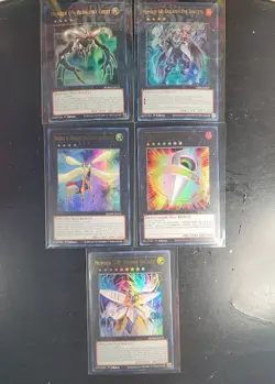 Yu-Gi-Oh! Lot of 5 Holo Number Cards 69, 60, 8, 11, S38-NM-Ultra Rare 600682787291 - Image 1