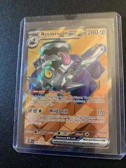 Pokemon Revavroom ex 216/197 Ultra Rare Obsidian Flames Card w/ Top Loader - Image 1