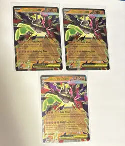Mega Zygarde EX 047/088 Perfect Order 3 Card Lot Pokemon TCG English - Image 1