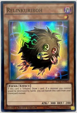 INOV-ENSE2 Relinkuriboh - Super Rare Ltd. Edition Lightly Played YuGiOh Card - Image 1