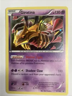 Pokemon XY TCG Giratina XY184 Black Star Promo Holo Card - Image 2