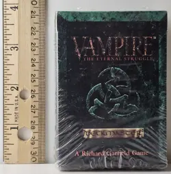 Vampire The Eternal Struggle Deckmaster Starter Deck Jyhad Card Game Sealed 1995 - Image 1
