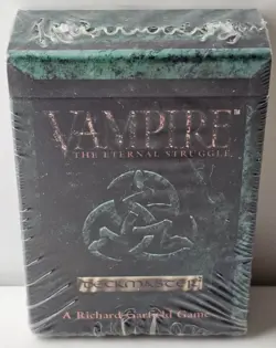 Vampire The Eternal Struggle Deckmaster Starter Deck Jyhad Card Game Sealed 1995 - Image 2