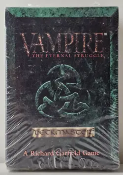 Vampire The Eternal Struggle Deckmaster Starter Deck Jyhad Card Game Sealed 1995 - Image 4
