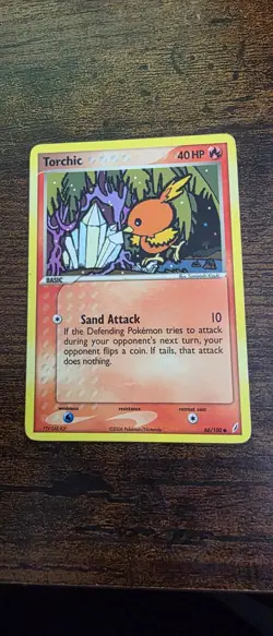 Torchic 66/100 Common Crystal Guardians Pokemon Lightly Played - Image 1