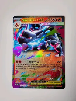 Mega Charizard X ex - 013/094 - Phantasmal Flames (Pokemon) 2025 TCG - Image 1