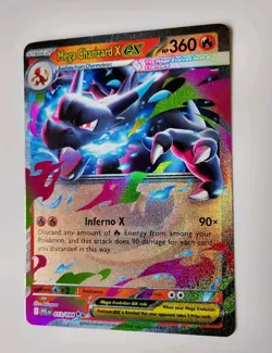 Mega Charizard X ex - 013/094 - Phantasmal Flames (Pokemon) 2025 TCG - Image 2