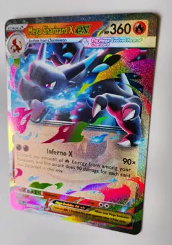 Mega Charizard X ex - 013/094 - Phantasmal Flames (Pokemon) 2025 TCG - Image 3