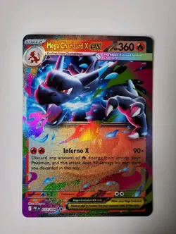 Mega Charizard X ex - 013/094 - Phantasmal Flames (Pokemon) 2025 TCG - Image 4