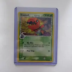 Pokemon TCG Trapinch 84/110 EX Holon Phantoms Delta Regular 50 HP Eng 2006 - Image 1