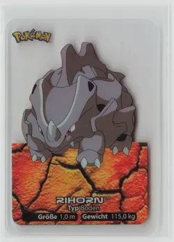 Rihorn 111 - Pokemon Edibas Lamincard 2005 - EXC - Image 1