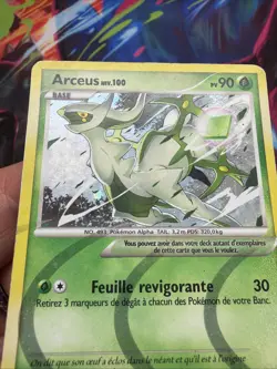 Carte Pokemon Arceus AR2 Secrete Francais Vf FR Platine Vainqueurs Supremes - Image 3