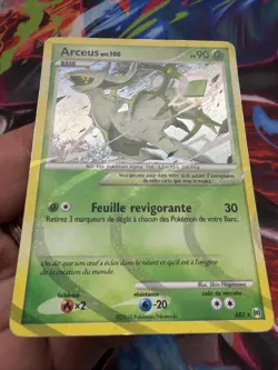 Carte Pokemon Arceus AR2 Secrete Francais Vf FR Platine Vainqueurs Supremes - Image 4