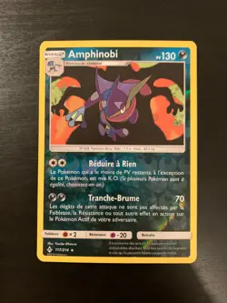Carte Pokemon : Amphinobi 117/124 Reverse Alliance Infaillible Francais - Image 1