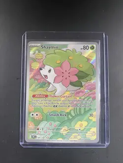 Shaymin 185/182 Destined Rivals Illustration Rare IR NM Pokemon TCG - Mint - Image 1