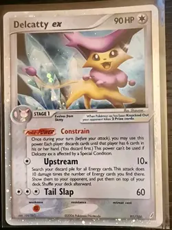 Delcatty ex 91/100 Crystal Guardians Holo Pokemon Lp - Image 1