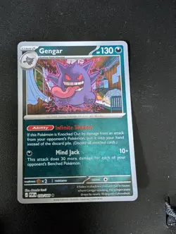 Gengar 050/088 Rare Perfect Order Pokemon Reverse Holo Near Mint - Image 1