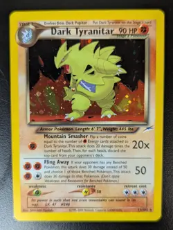 Pokemon Dunkles Despotar 11 / 105 Neo Destiny Holo NM Englisch - Image 1