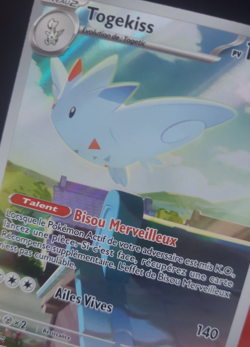 Pokemon Togekiss AR 235/217 ASC ME2.5 Heros Transcendants - Francais Fr - Image 3