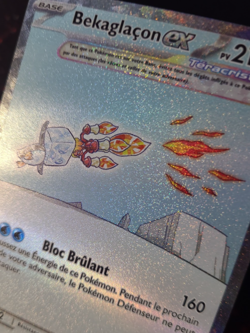 Pokemon Bekaglacon Alt Alternative 222/197 EV3 Flammes Obsidiennes - Francais Fr - Image 3