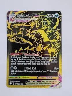 Eternatus VMAX SV122/SV122 Secret Rare Shining Fates Shiny Vault Pokemon Holo NM - Image 1