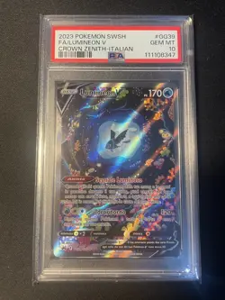 2023 Pokemon Lumineon V GG39 PSA 10 POP 5 Ita Zenit Regale - Image 1