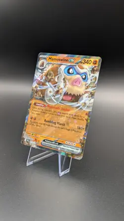 Pokemon TCG Mamoswine ex 079/159 Holo SV09 Journey Together Double Rare NM EN - Image 3