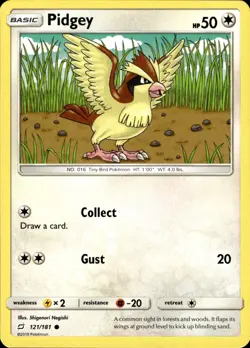 Pidgey - Team Up 121/181 - MINT - Pokemon - Image 1