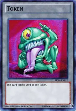 Ojama Green Token - TKN4-EN010 - Super Rare - Unlimited x1 - Near Mint - Image 1