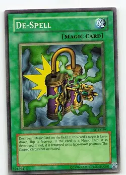 De-Spell SDY-029 Starter Deck: Yugi Common NM Yu-Gi-Oh - Image 1