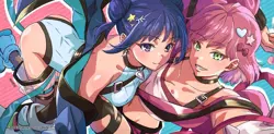 YuGiOh Evil Twin Kiskil & Leela Playmat 600mm x 300mm MINT Event - Image 1