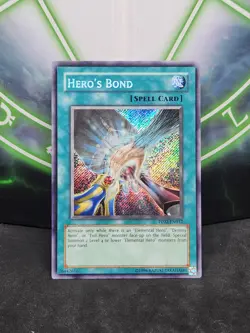 Yugioh Hero's Bond PP02-EN012 Secret Rare NM - Image 1