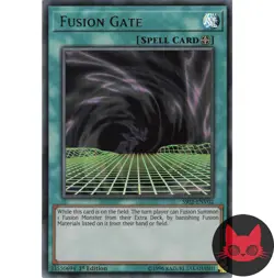 Yugioh Fusion Gate SS02-ENV02 Ultra Rare 1st Edition LP - Image 1