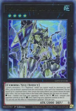 Primathmech Laplacian - GFP2-EN146 - Ultra Rare - 1st Edition - Lightly Played - Image 1