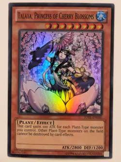 Talaya, Princess of Cherry Blossoms JOTL-EN036 (Super Rare) (NM) Yugioh! TCG - Image 1