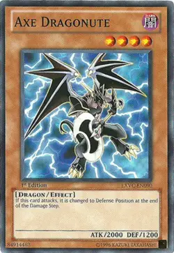 Axe Dragonute - EXVC-EN090 - Common - Unlimited Edition - Moderately Played - Image 1