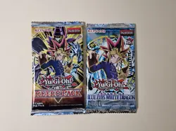 Yugioh Retro pack and Legend of Blue Eyes White Dragon Booster Packs Sealed New - Image 1