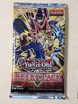 Yugioh Retro pack and Legend of Blue Eyes White Dragon Booster Packs Sealed New - Image 3