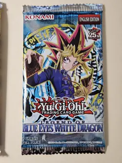 Yugioh Retro pack and Legend of Blue Eyes White Dragon Booster Packs Sealed New - Image 5