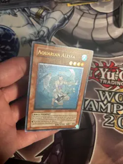 Yugioh! Aquarian Alessa TAEV-EN020 Ultimate Unlimited LP (WNU) - Image 3