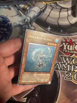 Yugioh! Aquarian Alessa TAEV-EN020 Ultimate Unlimited LP (WNU) - Image 4