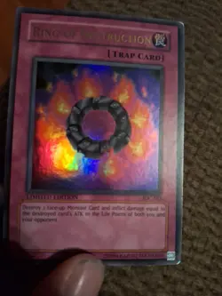 Yugioh Ring of Destruction IOC-SE3 Ultra Rare Invasion Of Chaos LP - Image 2