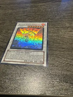 Konami Black Rose Dragon Ghost Rare Crossroads of Chaos Unlimited Ed CSOC-EN039 - Image 2