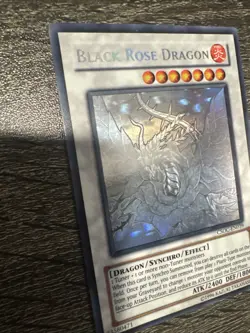 Konami Black Rose Dragon Ghost Rare Crossroads of Chaos Unlimited Ed CSOC-EN039 - Image 3