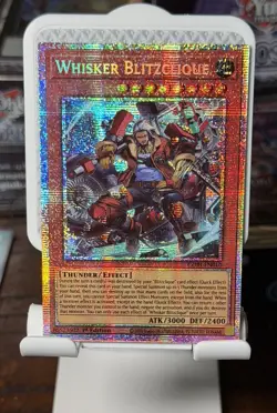 CORI-EN010 Whisker Blitzclique Starlight Rare 1st Edition YuGiOh chaos origins - Image 1